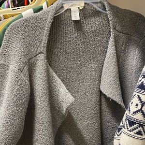 Gray sweater
